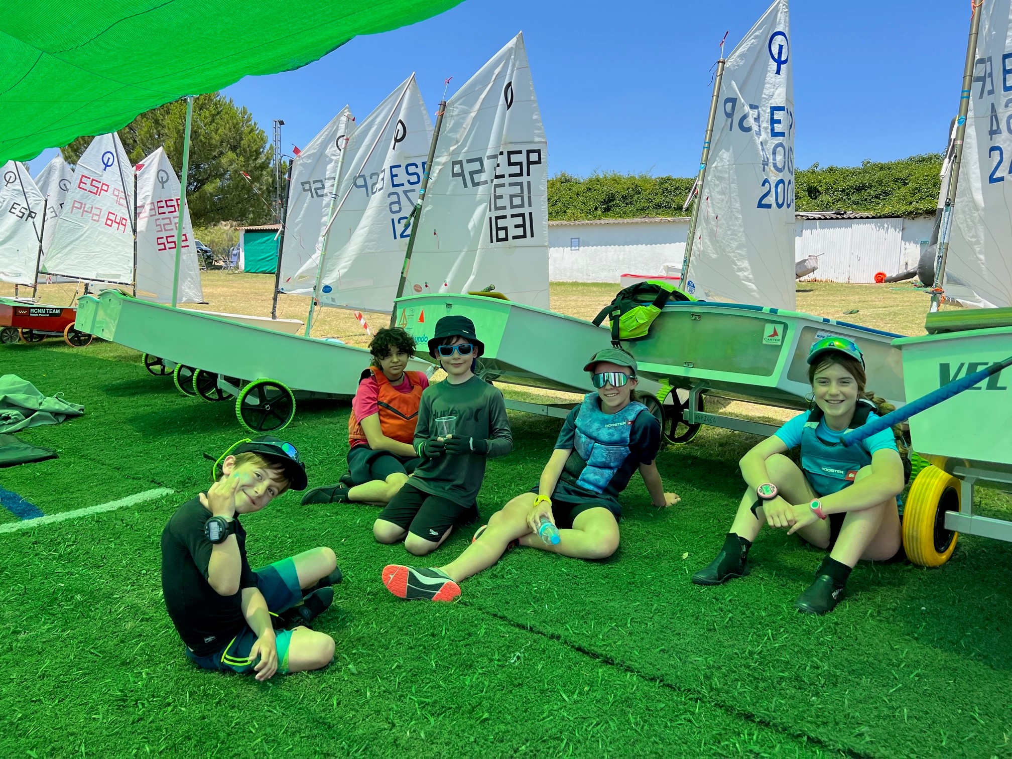 Copa de España de Aguas Interiores 2023 Optimist